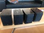 Vier JVC luidsprekers SP-UX1000GR 20W 4 ohm, Audio, Tv en Foto, Luidsprekers, Gebruikt, JVC, Ophalen of Verzenden, Minder dan 60 watt