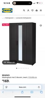 Ikea brimnes kledingkast 3 deuren, Huis en Inrichting, Ophalen, Gebruikt, 100 tot 150 cm, 150 tot 200 cm