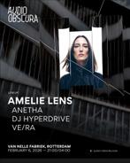 2x Amelie Lens - Audio Obscura Rotterdam, Twee personen, Januari