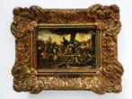 De kwakzalver ( De keisnijding ) n. Jan Steen vergulde lijst, Antiek en Kunst, Ophalen of Verzenden