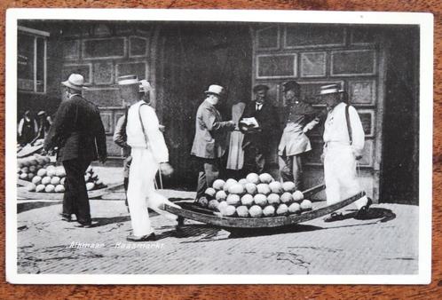 Alkmaar Kaasmarkt met kaasdragers, Verzamelen, Ansichtkaarten | Nederland, Noord-Holland, Voor 1920, Ophalen of Verzenden