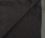 Kvadrat Tonica 2 192 zwart+grijs; restant meubelstof, Wol, 120 cm of meer, Zwart, Nieuw