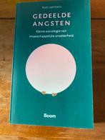 Rudi Laermans - Gedeelde angsten, Sociale wetenschap, Rudi Laermans, Ophalen of Verzenden, Zo goed als nieuw