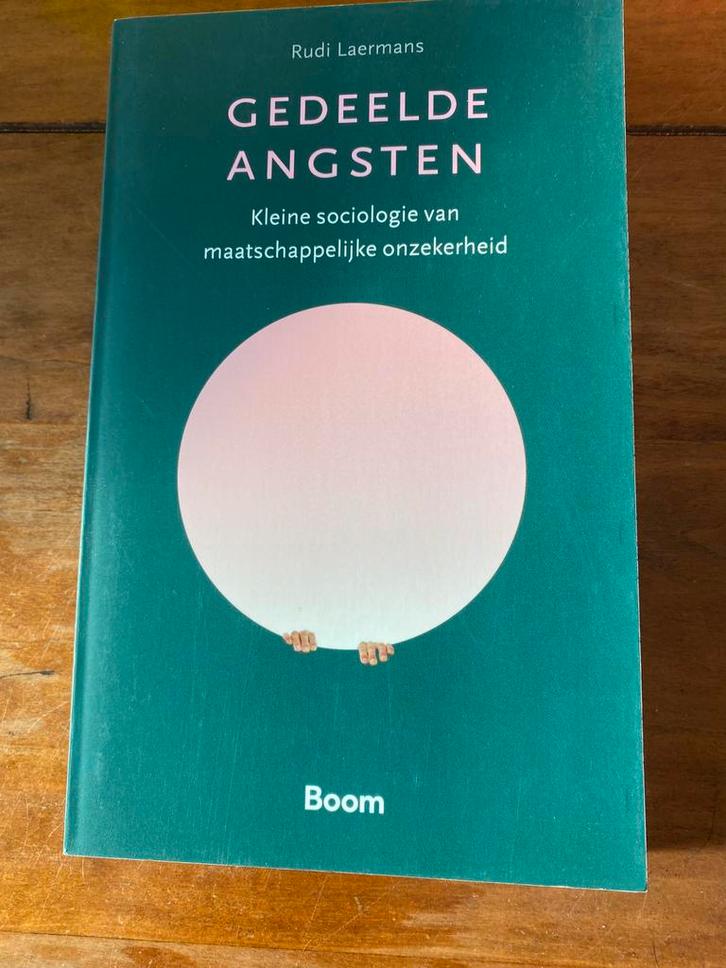 Rudi Laermans - Gedeelde angsten, Boeken, Wetenschap, Zo goed als nieuw, Sociale wetenschap, Ophalen of Verzenden