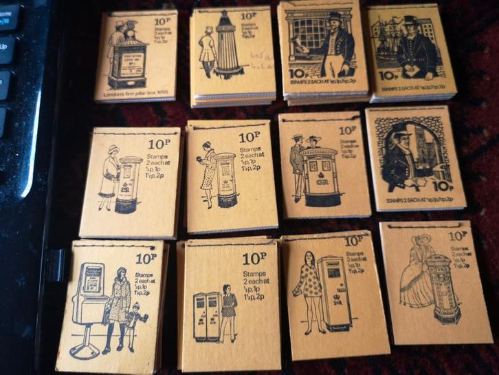 Collectie  Postzegelboekjes Engeland, Postzegels en Munten, Postzegels | Thematische zegels, Postfris, Overige thema's, Verzenden