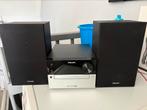 Stereotoren/cd speler ,Zwart, Philips, Audio, Tv en Foto, Stereo-sets, Ophalen of Verzenden, Zo goed als nieuw, Philips