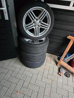 mooie set velgen te koop 17 inch Goede banden 5x112, Gebruikt, Banden en Velgen, 17 inch, Ophalen of Verzenden
