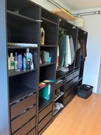 Kleding- en boekenkast, Ophalen, Gebruikt, 75 cm of meer, Overige houtsoorten