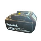 Makita Accu BL1850B | In Nette Staat, Makita, Gebruikt, Support@makita.com, Makita Corporation, 3-11-8, Sumiyoshi-cho, 
Anjo, Aichi 446-8502
Japan