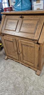 Mooie en nette eiken secretaire, Huis en Inrichting, Ophalen, Zo goed als nieuw