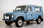 Land Rover Defender 110 2.5 Turbo diesel Wegenbelastingvrij, Auto's, 2500 cc, Gebruikt, 4 cilinders, Blauw