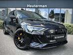 Audi e-tron 50 Quattro S L:ine Black Edition/ Head Up, Automaat, 71 kWh, Leder en Stof, Zwart