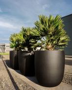 POTTENSHOP Bloempot groot Hoge pot zand pot plantenbak, Tuin, Kunststof, 100 cm of meer, Rond