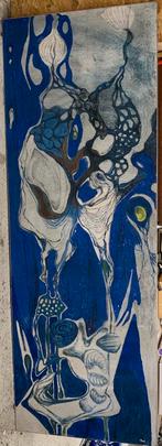 Topy ten Hove (1938-1997) olie op board vintage 60e jsren., Ophalen