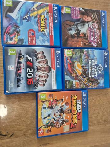 Playstation 4 spellen beschikbaar voor biedingen