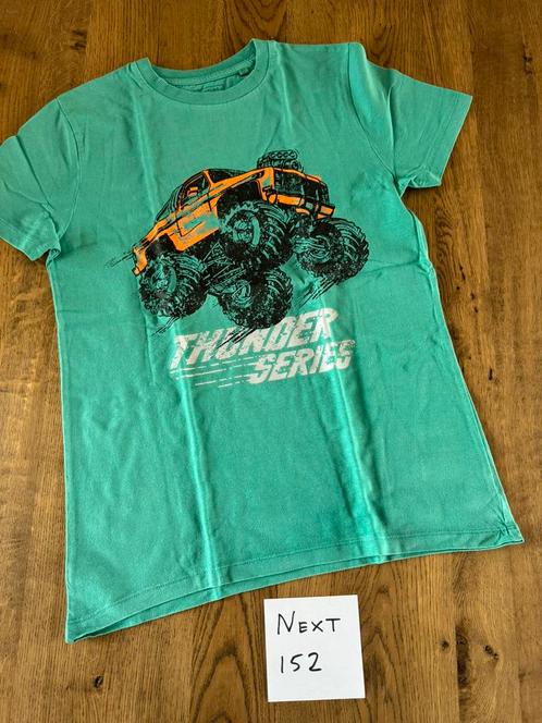 Groen next shirt tshirt monstertruck maat 152 als nieuw, Kinderen en Baby's, Kinderkleding | Maat 152, Zo goed als nieuw, Jongen