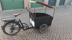 Bakfiets Troy - Incl. Accu Testrapport!, Fietsen en Brommers, Overige merken, Gebruikt, Goederen, Huif