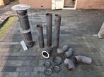Kachelpijp set - compleet, Ophalen, Gebruikt, Kachel