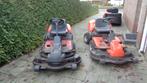 2 x husqvarna  frontmaaiers  met laswerk maaidek hydrostaat, Tuin en Terras, Zitmaaiers, Ophalen, Gebruikt, Husqvarna, Nederland
