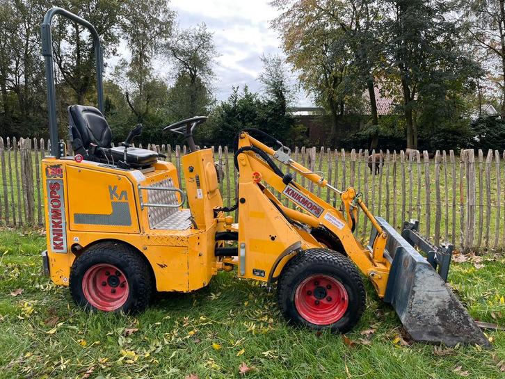 Knikmops 100 BJ 2019 met 2350 uur, Zakelijke goederen, Machines en Bouw | Kranen en Graafmachines, Wiellader of Shovel, Ophalen of Verzenden