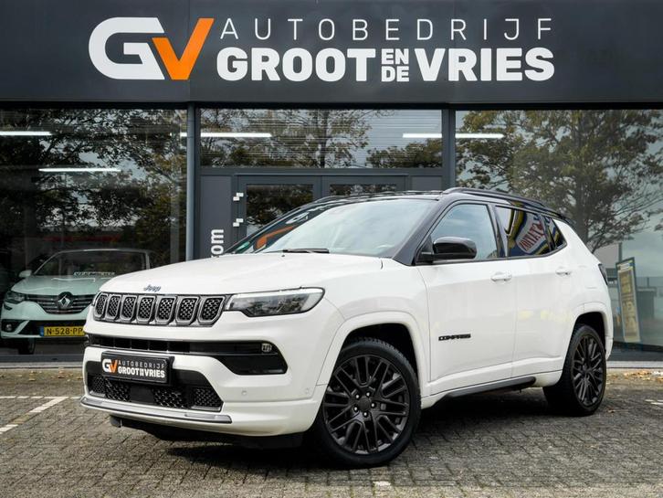 Jeep Compass 4xe 240 Plug-in Hybrid Electric S SPORT|Stoel/S, Auto's, Jeep, Bedrijf, Te koop, Compass, 4x4, ABS, Achteruitrijcamera