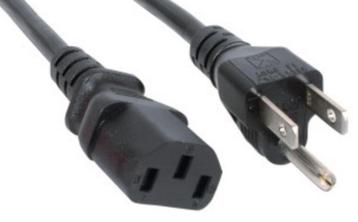 Kabel met amerikaanse stekker beschikbaar voor biedingen