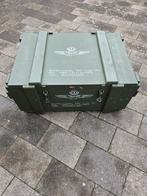 Klu kist voor een MAG mitrailleur, Ophalen of Verzenden, Luchtmacht, Nederland, Kist of Geocache
