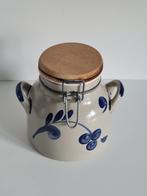 1 unieke pot - handgeschilderd /Gerzit, Antiek en Kunst, Ophalen of Verzenden