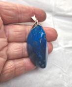 Forse ketting hanger lapis lazuli zilver, Ophalen of Verzenden, Zo goed als nieuw