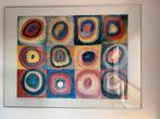 Kandinsky Farbstudie Quadrate - Ingelijste Print, Ophalen