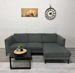 Hoekbank Grijsgroen - Professioneel gereinigd