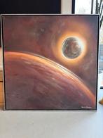 Henny Zwoon - Kosmisch Schilderij, Antiek en Kunst, Kunst | Schilderijen | Klassiek, Ophalen