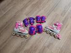 Skeelers kind plus bescherming, Ophalen, Verstelbaar, Inline skates 4 wielen, Overige merken