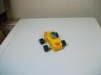 Houten kantel race auto geel, Ophalen of Verzenden, Gebruikt
