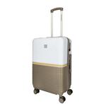 Enrico Benetti - Princetown Middel (Taupe-Ivoor) 65x45x26cm, Sieraden, Tassen en Uiterlijk, Koffers, 60 tot 70 cm, Enrico-Benetti
