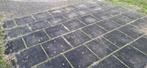 Rubber tegels 50x50x4,5cm - 153 stuks + 20 halve, Ophalen, Gebruikt, Rubber, 10 m² of meer
