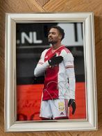 Ingelijste handtekening Devyne Rensch, Verzamelen, Ophalen of Verzenden, Zo goed als nieuw, Ajax, Poster, Plaatje of Sticker