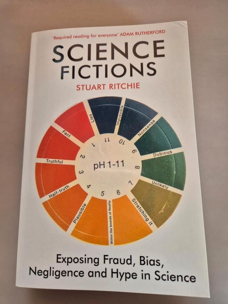 Science Fictions - Stuart Ritchie (Zo goed als nieuw), Boeken, Wetenschap, Zo goed als nieuw, Overige wetenschappen, Ophalen of Verzenden