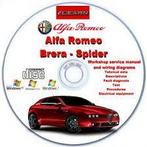 Alfa Romeo Brera-Spider Werkplaatshandboek op DVD, Verzenden