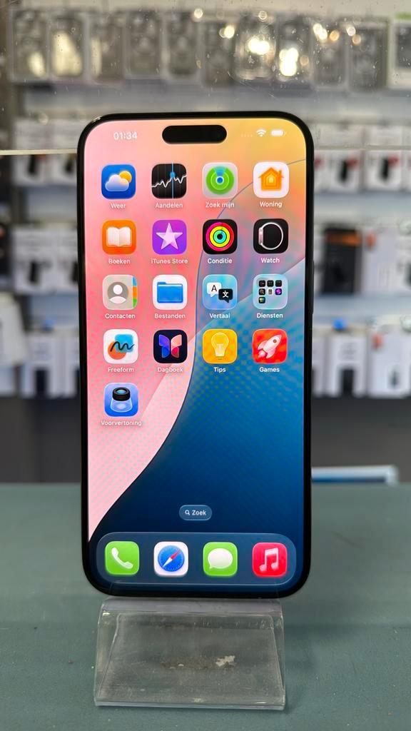 iPhone 15 Pro Max 256GB Blue (43), Telecommunicatie, Mobiele telefoons | Apple iPhone, Zo goed als nieuw, 256 GB, Zonder abonnement