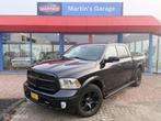 Dodge Ram 1500 5.7 V8 Crew Cab 5'7 LARAMIE BLACK EDITION!, Auto's, Dodge, Automaat, Stoelverwarming, Gebruikt, 5654 cc