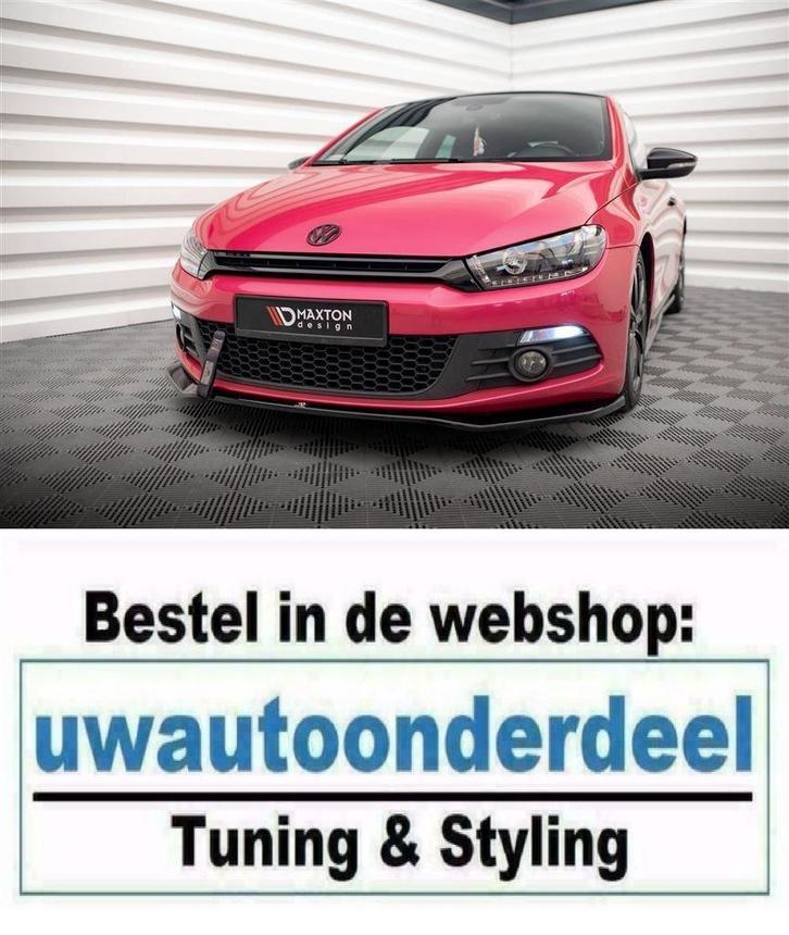 Maxton Design Spoiler Splitter Lip Voor Vw Scirocco, Auto diversen, Tuning en Styling, Verzenden