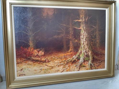 groot olieverfschilderij van Albert Demoen, Antiek en Kunst, Kunst | Schilderijen | Klassiek, Ophalen