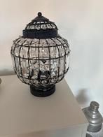 Oosterse hanglamp, Huis en Inrichting, Lampen | Hanglampen, Ophalen, Zo goed als nieuw, Glas, Minder dan 50 cm