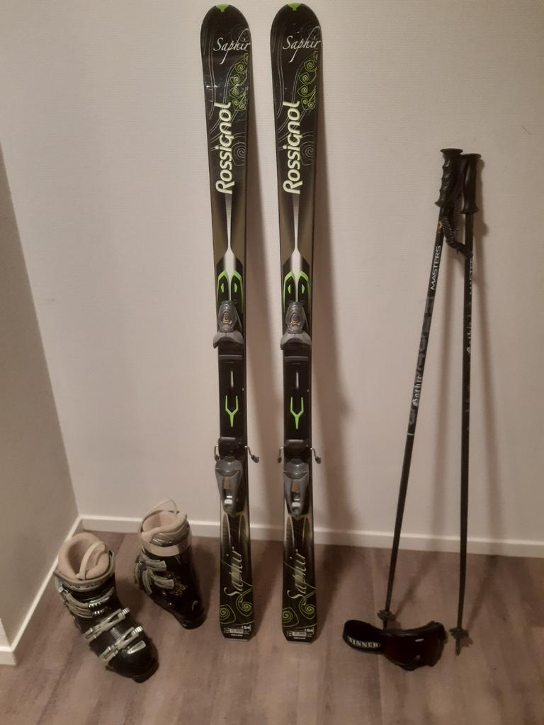 Rossignol ski's & Head Ski Schoenen, 160 tot 180 cm, Gebruikt, Schoenen, Ophalen of Verzenden