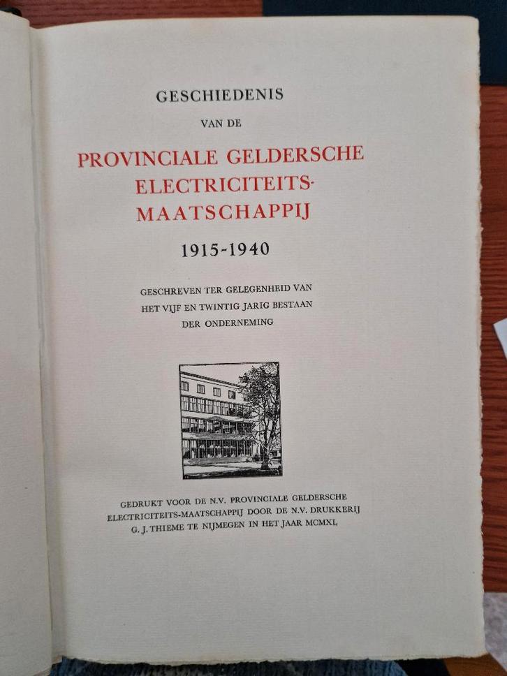 Jubileum boek PGEM 1940, Boeken, Geschiedenis | Stad en Regio, Gelezen, 20e eeuw of later, Ophalen of Verzenden
