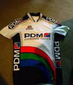 vintage fietsshirt wielrenshirt PDM chrome tapes m, Verzenden, Overige typen
