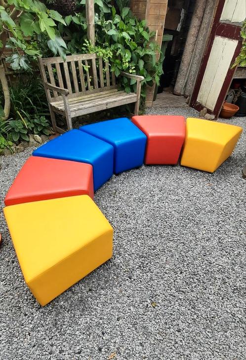 Hockers krukken zes stuks, lees de beschrijving., Kinderen en Baby's, Kinderkamer | Inrichting en Decoratie, Zo goed als nieuw