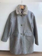 Schattige grijze wollen jas, mantel van Petit Bateau 146/152, Meisje, Ophalen of Verzenden, Jas, Petit Bateau