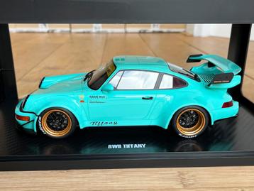 Porsche 911 964 RWB Tiffany 1:18 GT Spirit GT875  nieuw beschikbaar voor biedingen